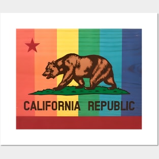 California State Flag Posters and Art